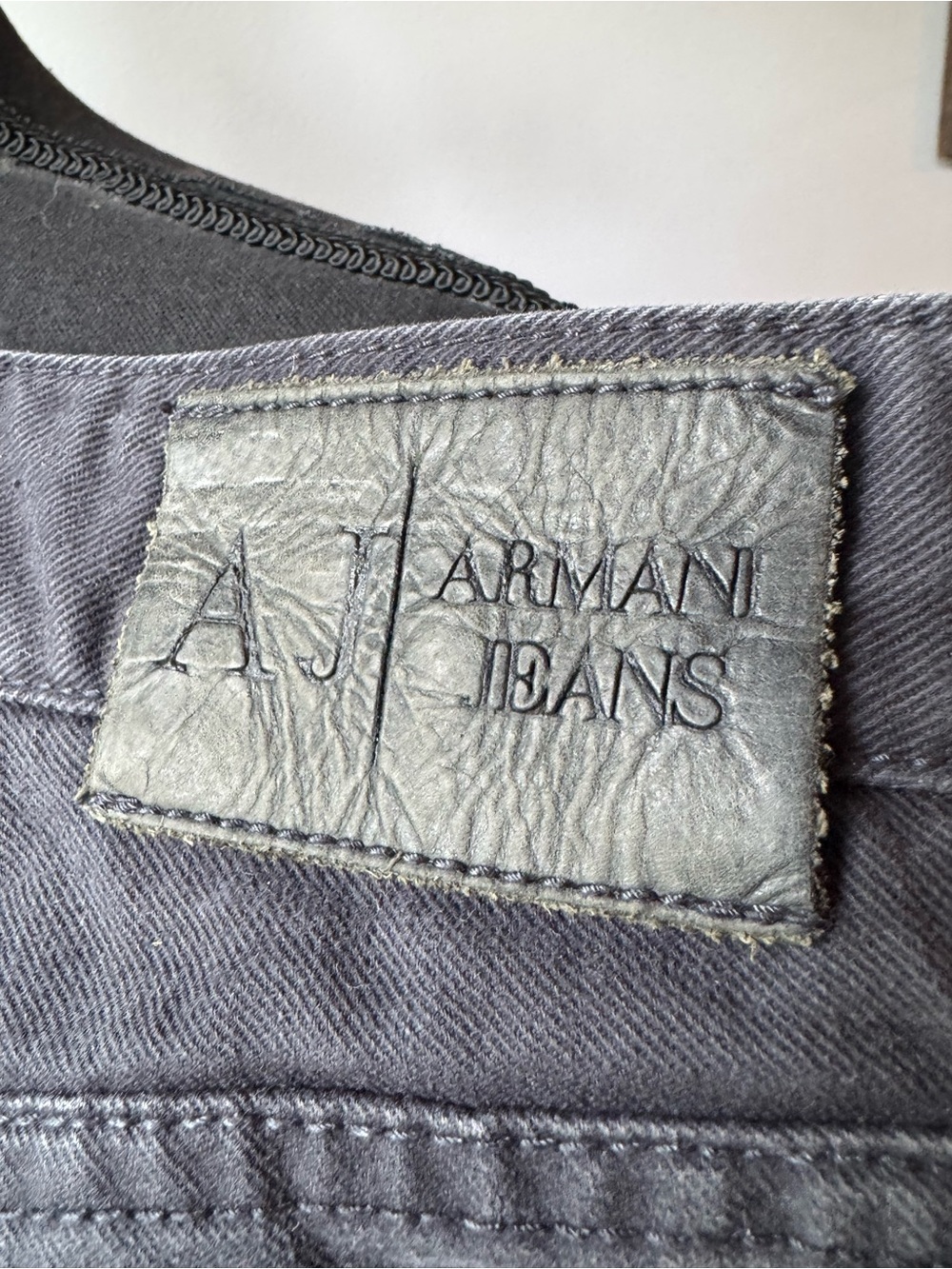 Armani J21 regular fit Gray denim jeans size 34x34 - Picture 7 of 10